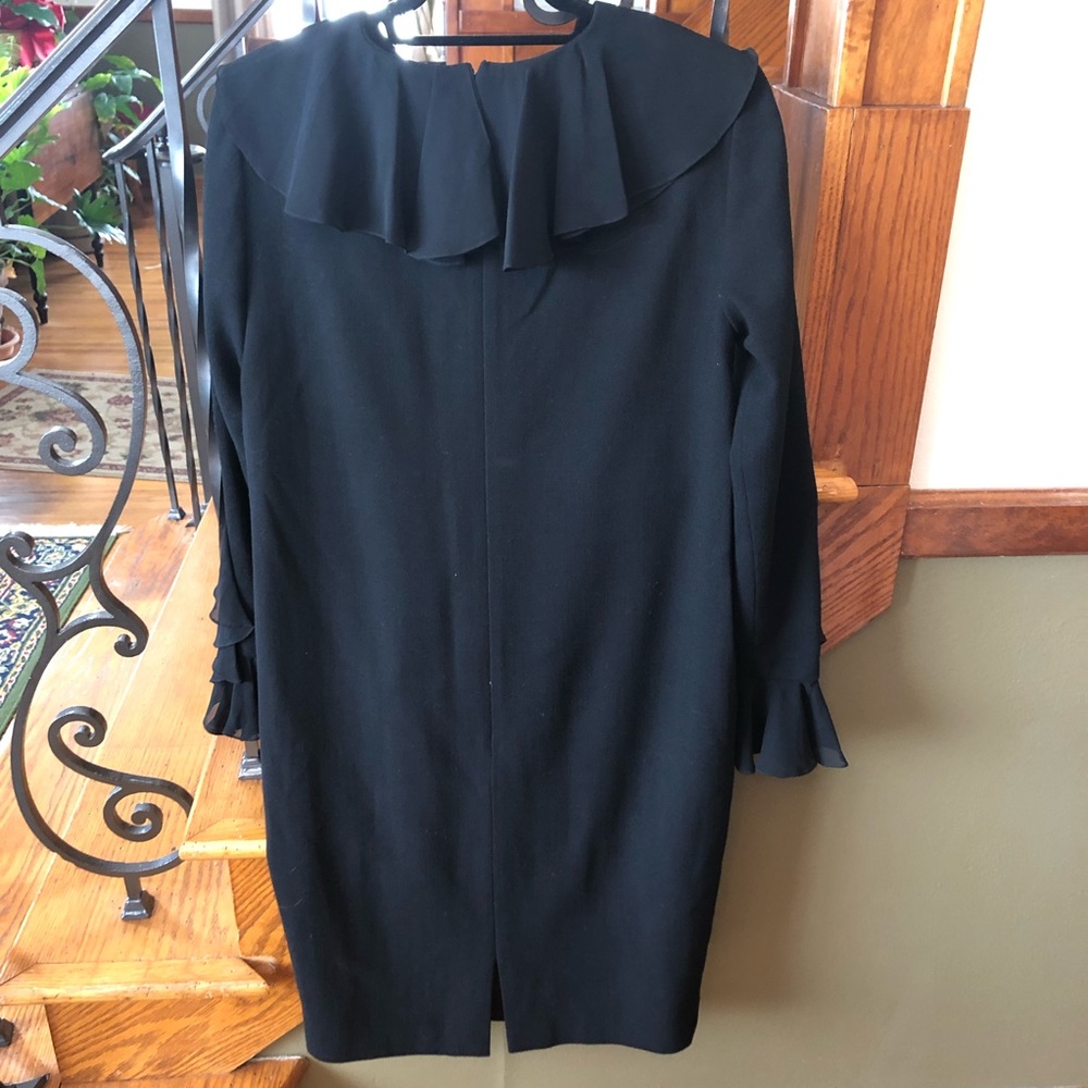 Bill Blass Ruffle Formal Dress - Picture 2 of 7